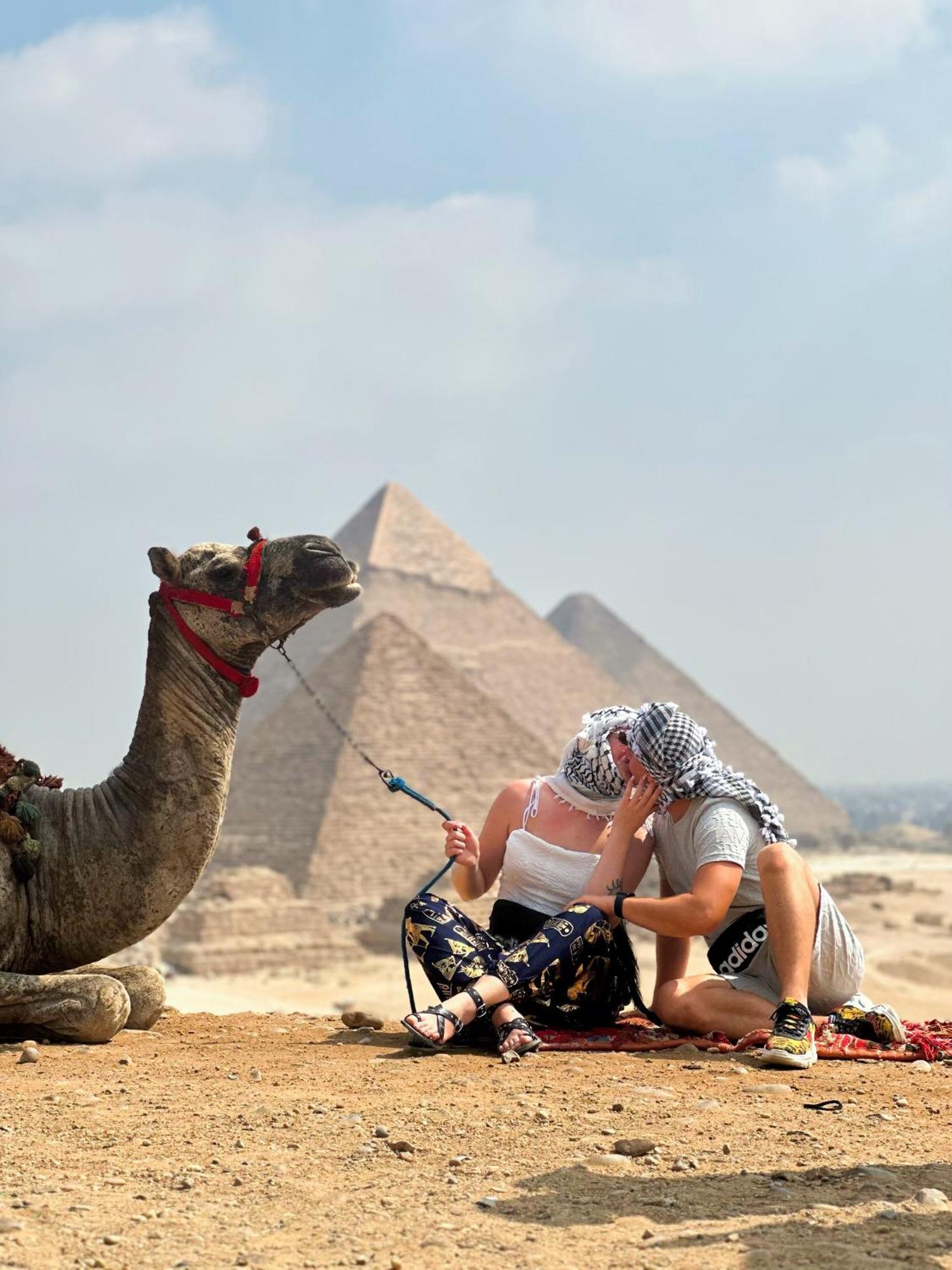 K Boutique Hotel Medspa-Pyramids & Grand Egyptian Museum Ghatati Bagian luar foto